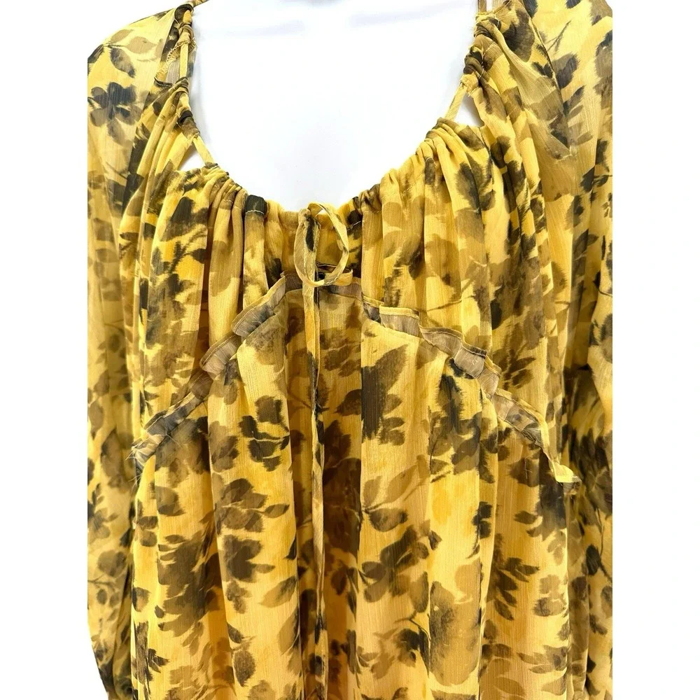 Topshop nwt yellow